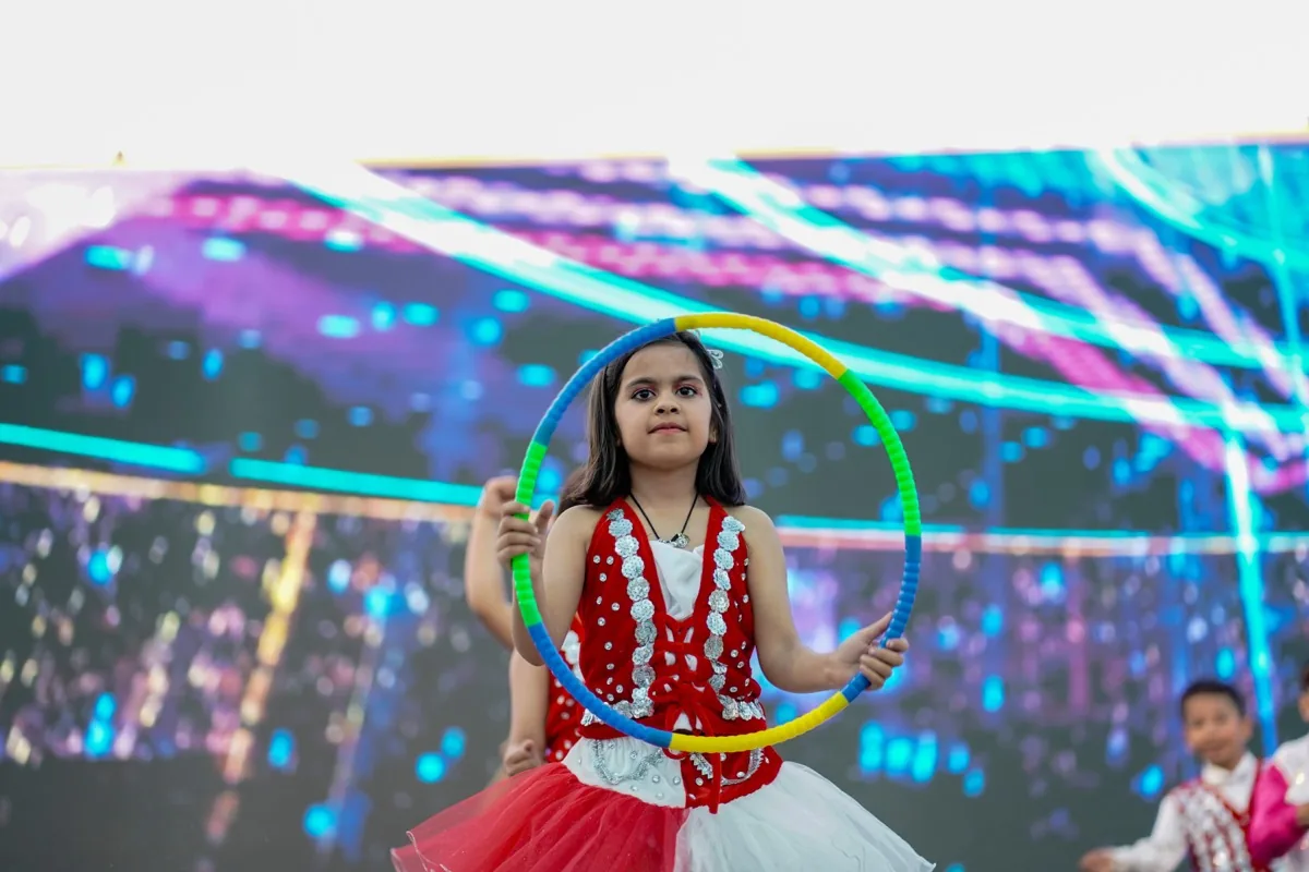 Hula Hoop Stage Performance