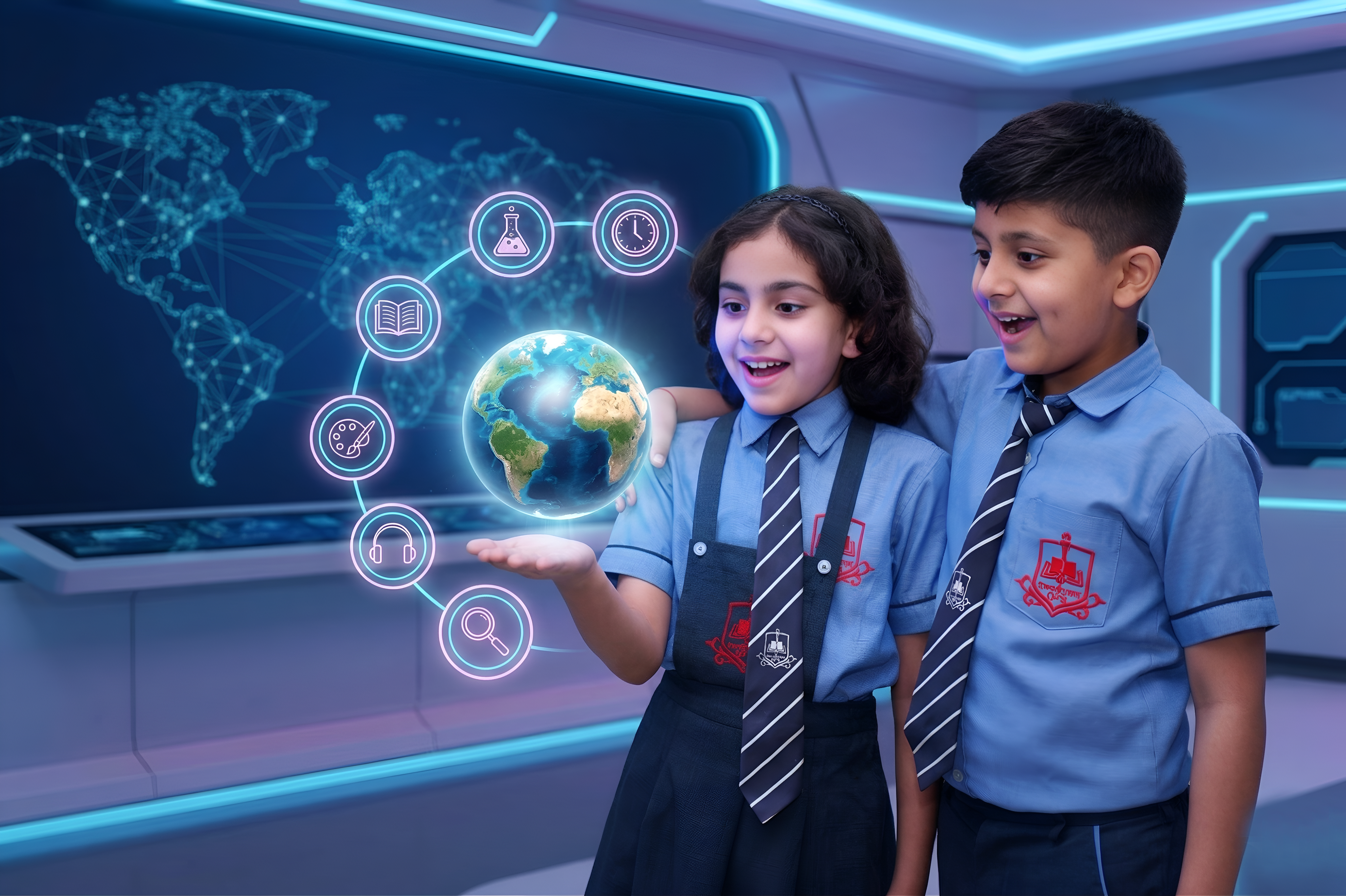 Students shaping a vibrant knowledge society